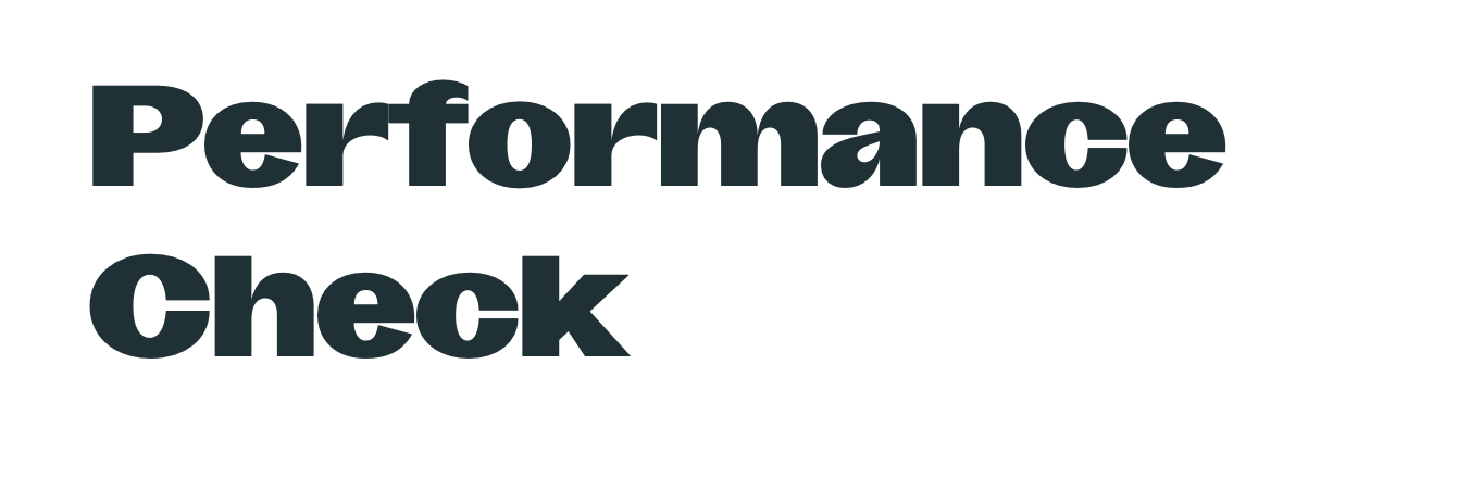 Headline_Performance Check